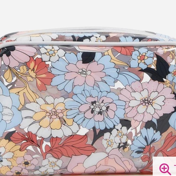 VB Lg Beach Lotion Cosmetic Bag  NWT - Picture 3 of 3